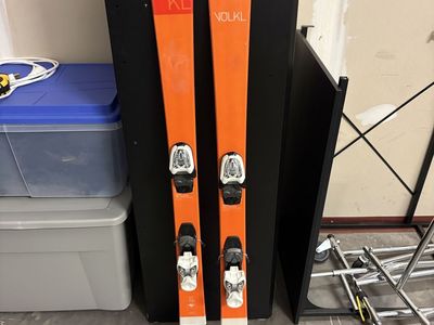 Volkl Bash 81 138cm Skis with Marker Bindings - All-Mountain, Twin Tip, UsedGood Condition