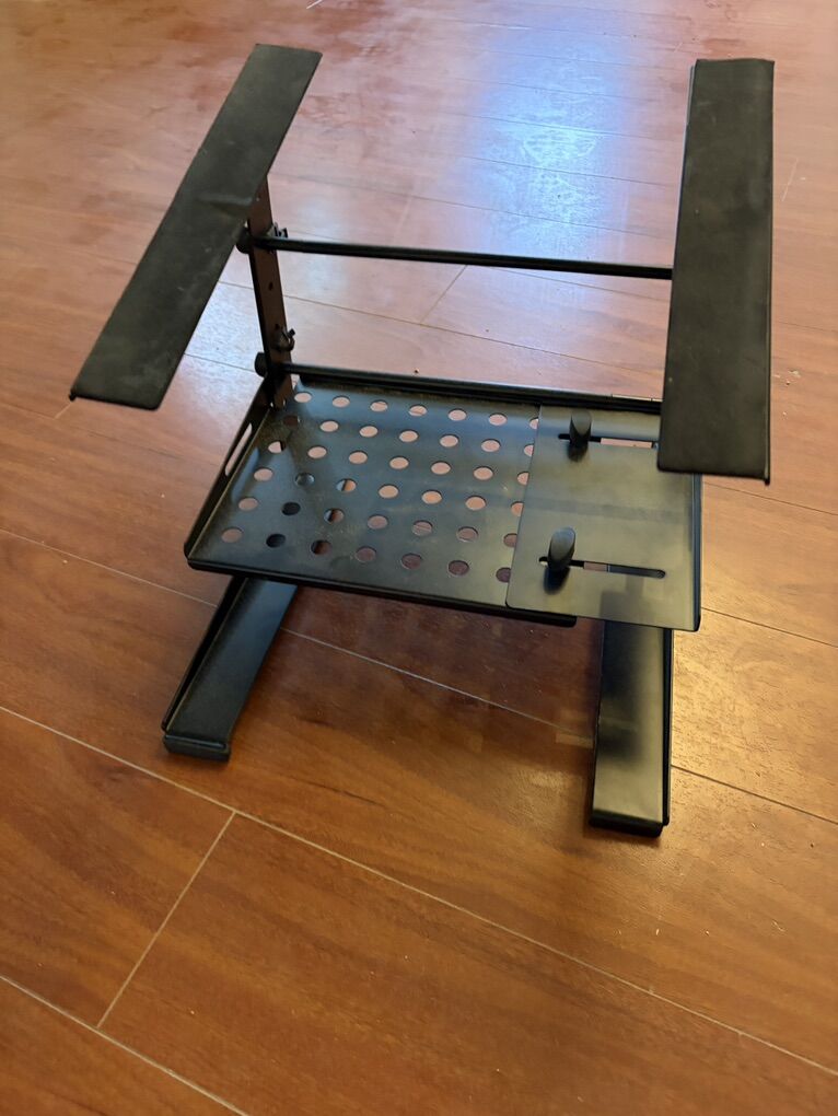 Adjustable Laptop Stand With Shelf