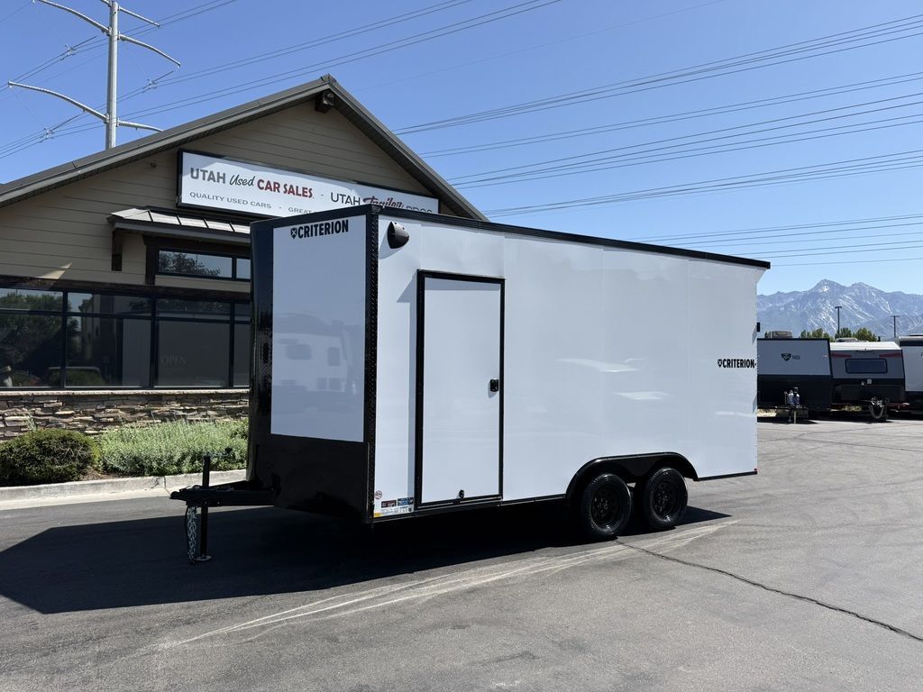 8x16 / 8.5x16 .080 aluminum exterior enclosed cargo trailer Criterion 2026