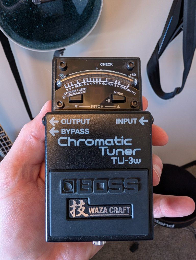 Boss TW-3w Tuner, made in Japan
