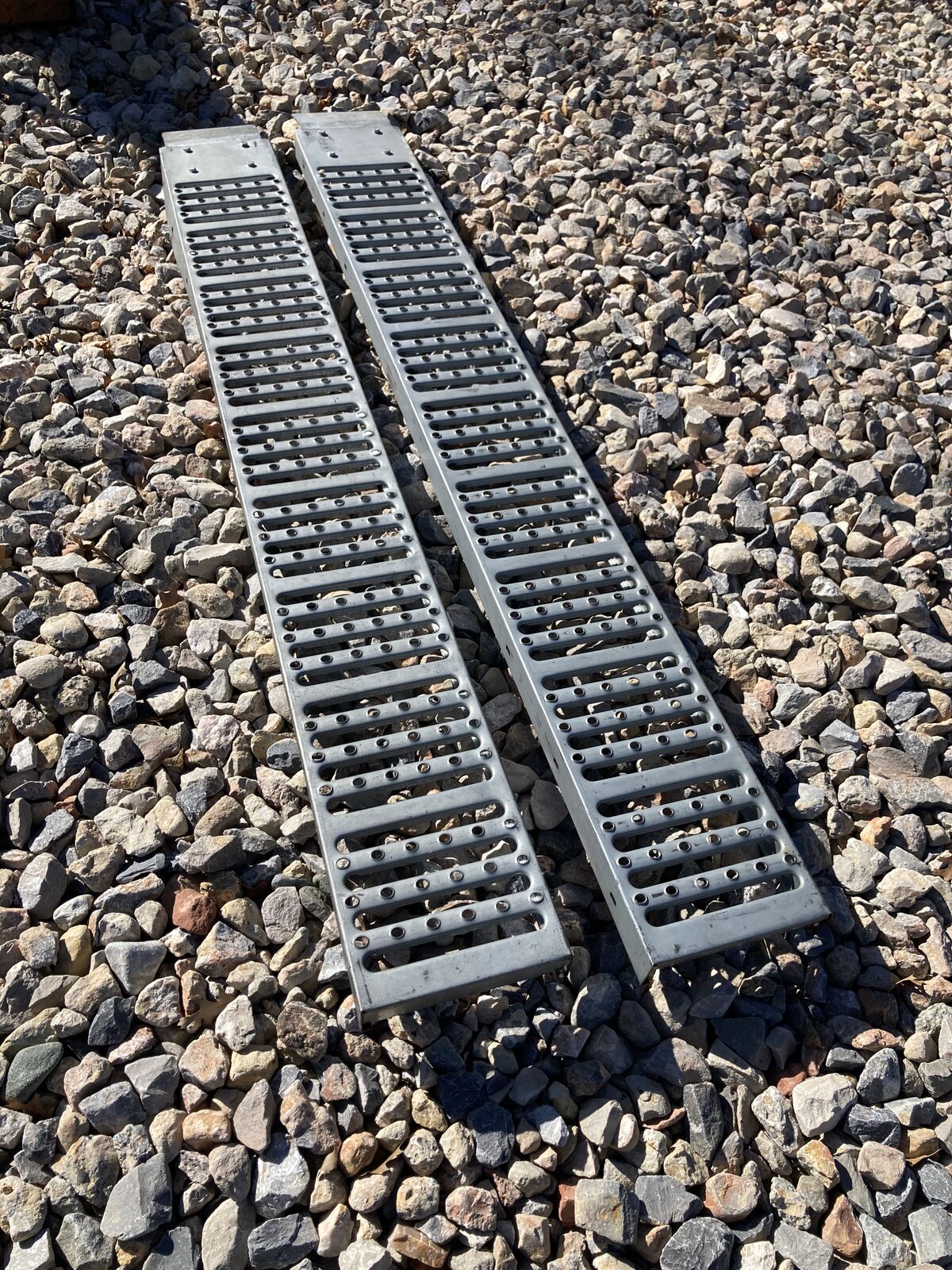 Aluminum Ramp Set - Heavy Duty - 6 ft. Great Condition! ATV-UTV-Motor Cycle ect...