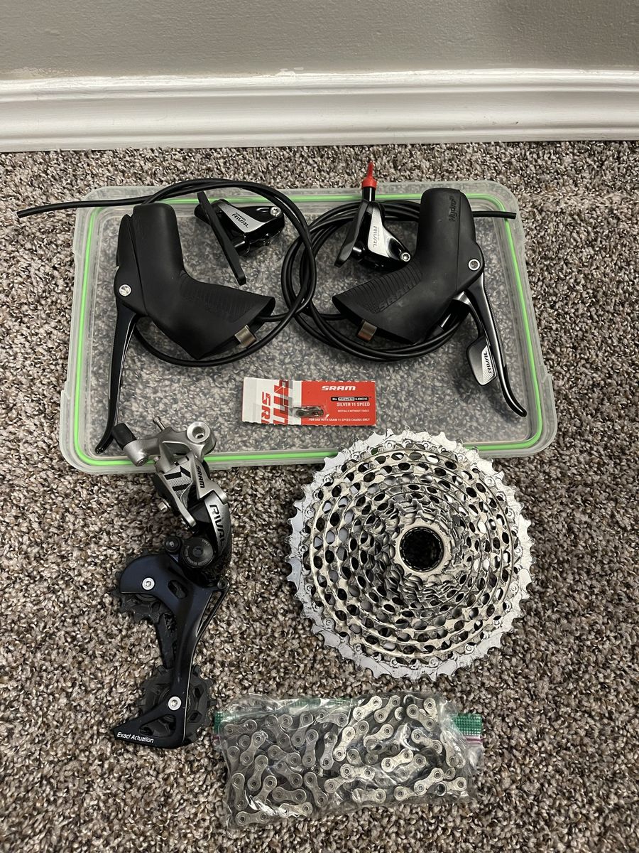 SRAM Rival 1x11 HRD Gravel Groupset