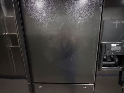 Amana Black Bottom Freezer Refrigerator - Used, Good Condition