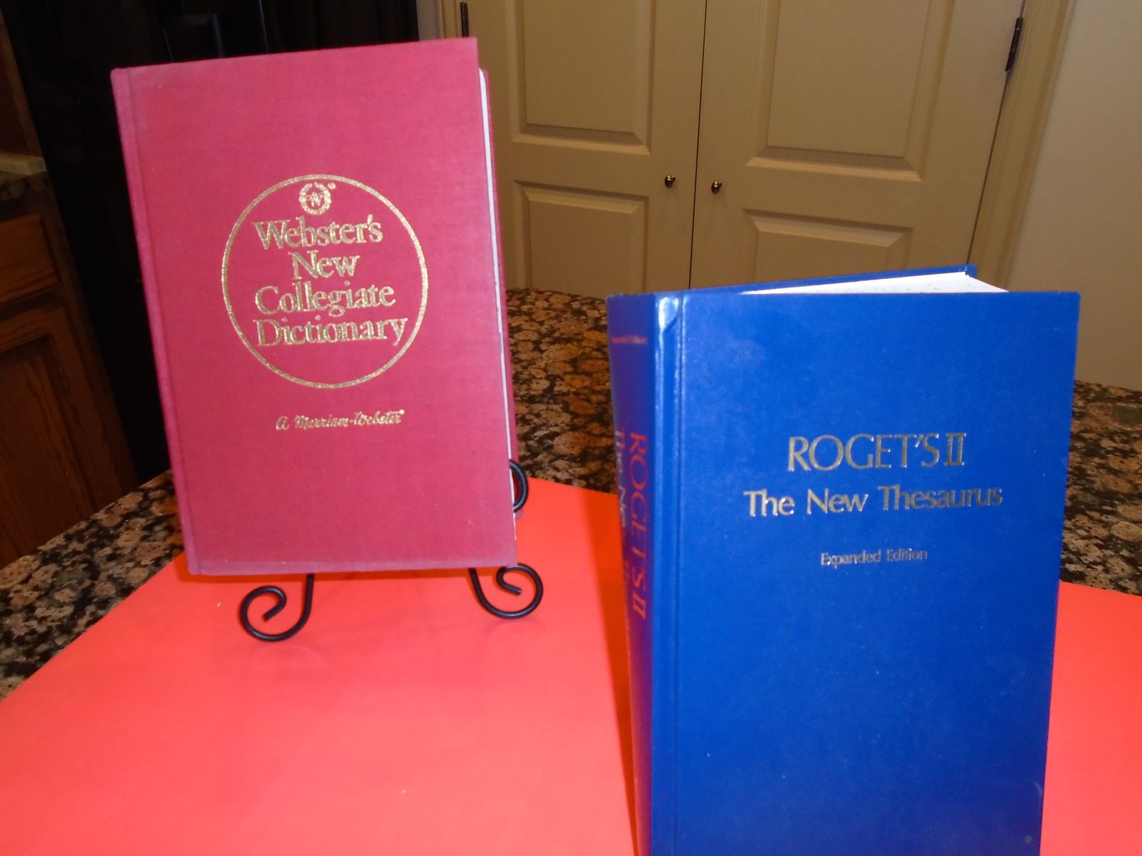 Webster's College Dictionary and Roget's II Thesaurus