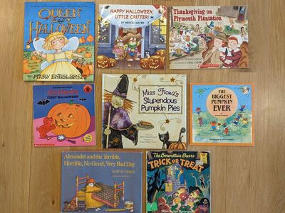 Halloween & Thanksgiving Children's Books