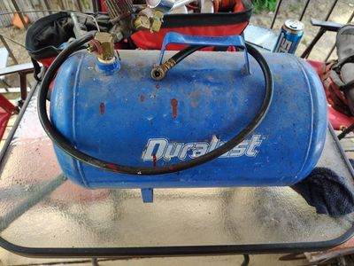 Duralast Portable Air Tank 5 Gallon Air Compressor Tank Air Inflator