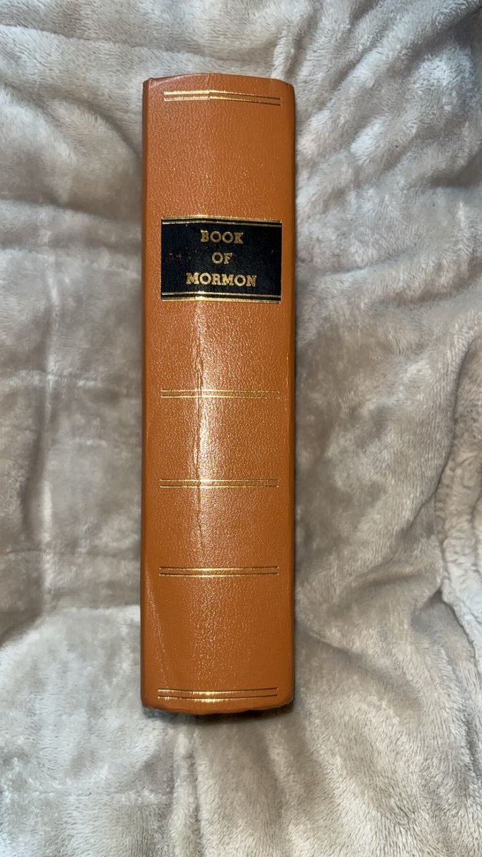 1970 Reprint Of 1830 HH Book Of Mormon