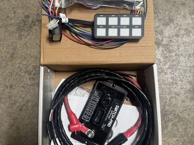 New Switch-Pros SP-9100 8-Switch Panel Power System with RGB Backlighting