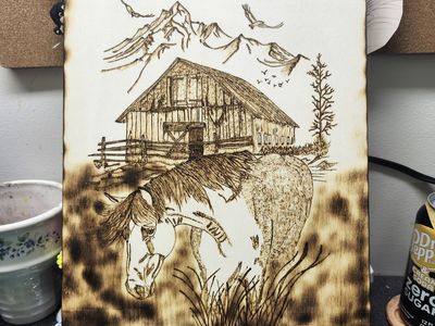 pyrography art