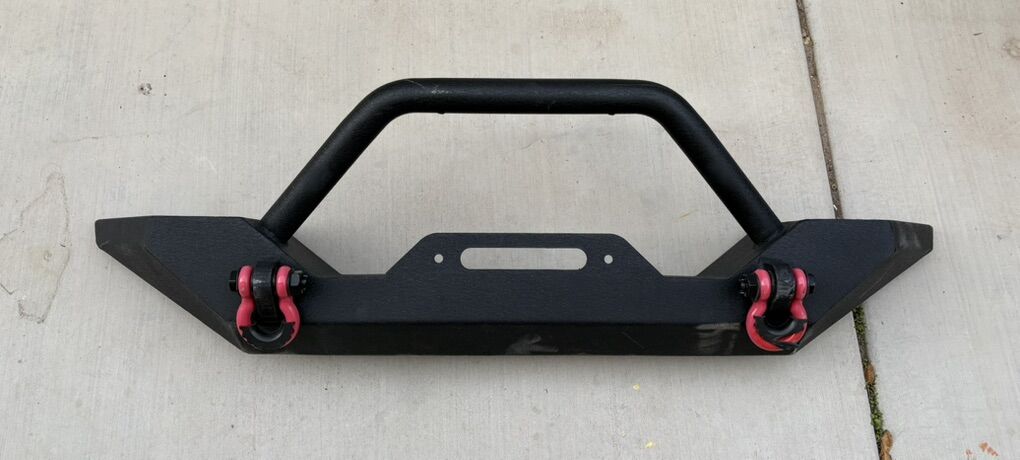 Winch Ready Front Bumper for 97-06 Jeep Wrangler TJ & Unlimited