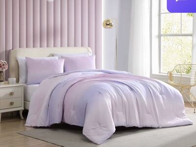 NEW Betseyville Full Ombre Bright Bed Set Purple