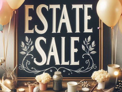 ESTATE SALE NEXT WEEK - DON’T MISS IT! Pleasant Grove 12th-14th!
