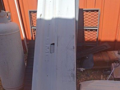 1986 gmc tailgate oe linex inside ready for paint