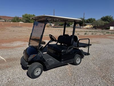 2009 Yamaha Drive 4 Seat Golf Cart - Black - Electric Lithium - CAN DELIVER