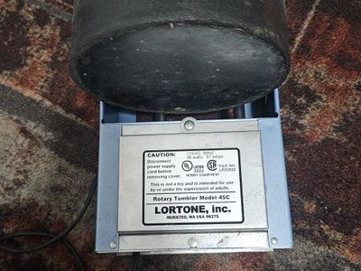 Lortone Model 45C Rotary Tumbler Lapidary Rock Polisher