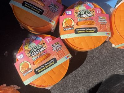 Crazy Fun Mystery Dumpling, Squeezy, Squeeze Cheese, Kitty Squeeze, Highland Cow Toys - New Assortment
