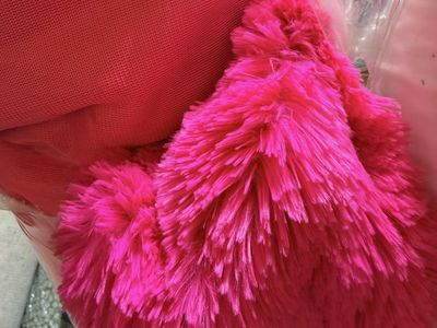 New Shannon fabrics, Luxe cuddle, hot pink fabric- New Craft & Sewing Material. $20/yard or $400/for 23 Yards! Firm.