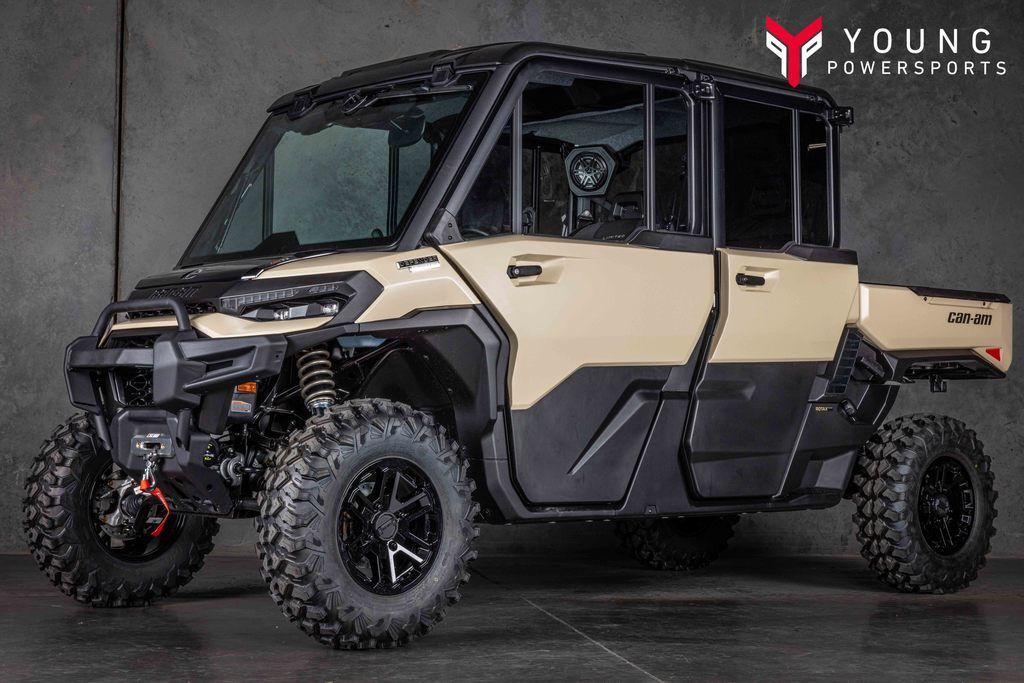2026 Can-Am® Defender MAX Limited HD11 Desert Tan & Carbon Black