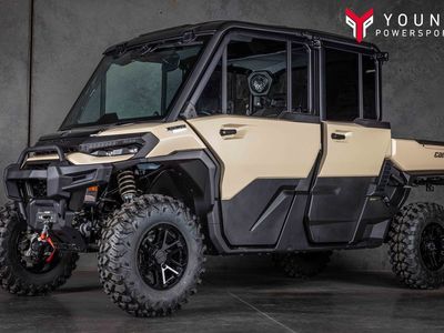 2026 Can-Am® Defender MAX Limited HD11 Desert Tan & Carbon Black
