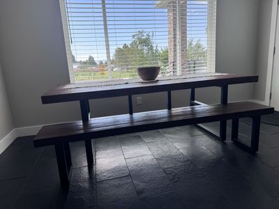 Pottery barn griffin table/bench