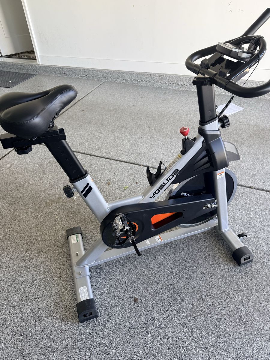 Yosuda Magnetic-1.0 Indoor Cycling Exercise Bike, Stationary Bike with LCD Monitor