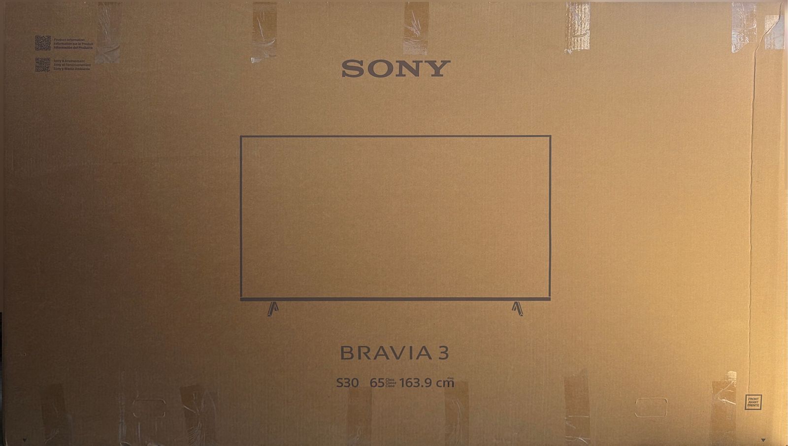Sony BRAVIA 3 K65S30 65" Class LED 4K UHD Smart Google TV (2024 Model)