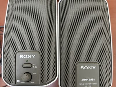 Sony SRS-A202 Bookshelf Speakers – Great Sound