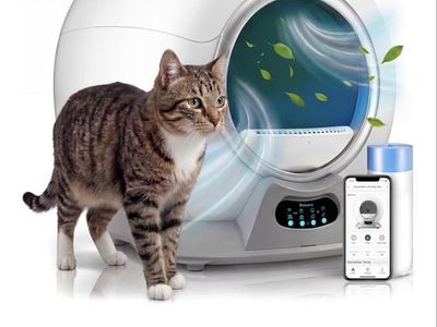 Petcove Self Cleaning Cat Litter Box - Large