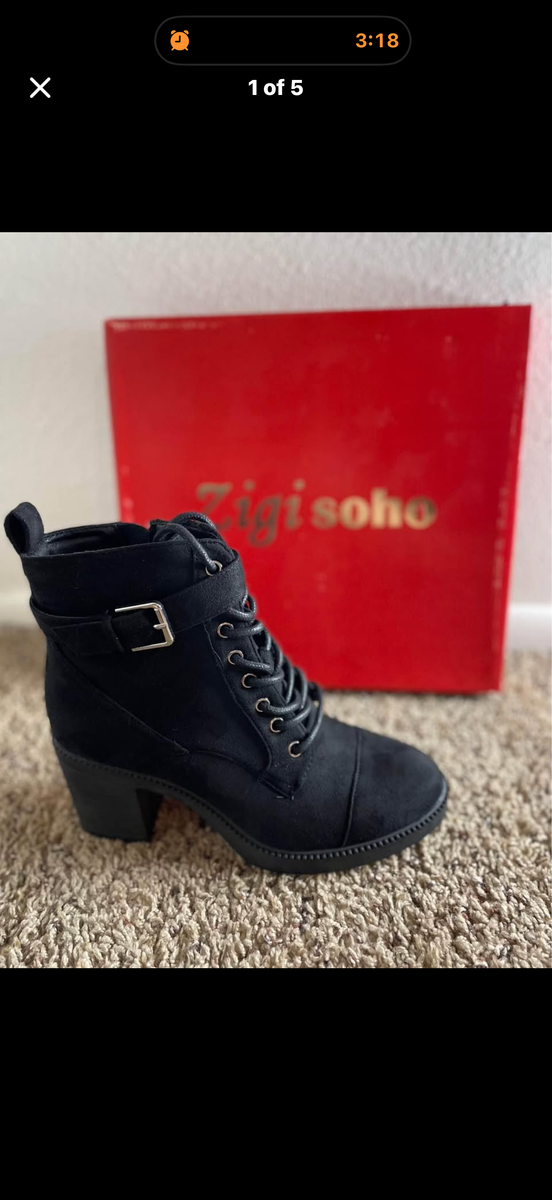 Black woman boots