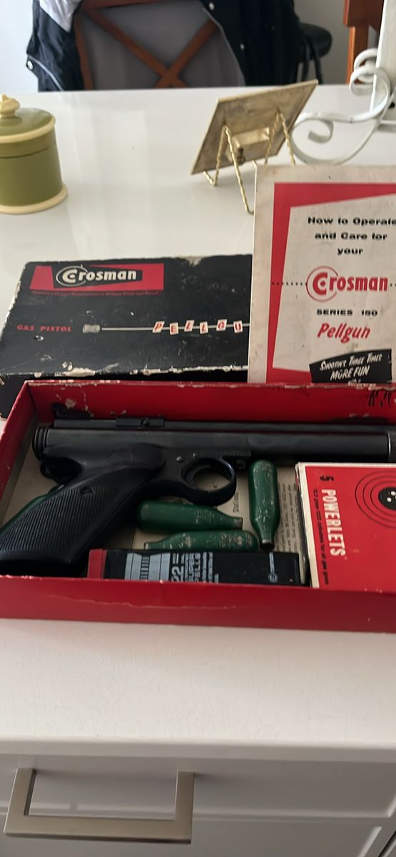 Crosman gas pistol