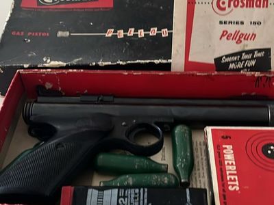 Crosman gas pistol