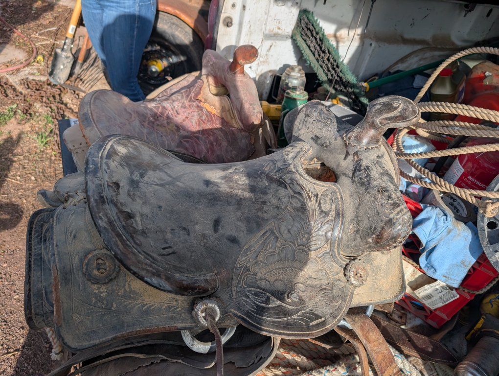 old saddle