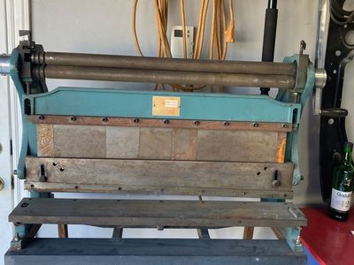 30 in., 3-in-1 Shear, Press Brake, and Slip Roll