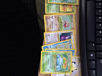 Pokémon cards various holograms and Charizard