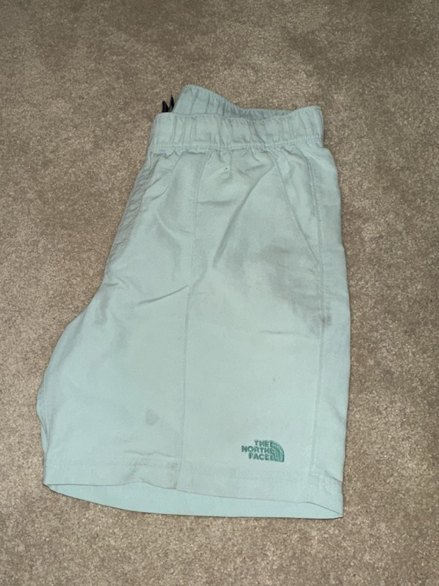 The North Face Men's Elastic Waist Shorts Light Mint Green Size Medium