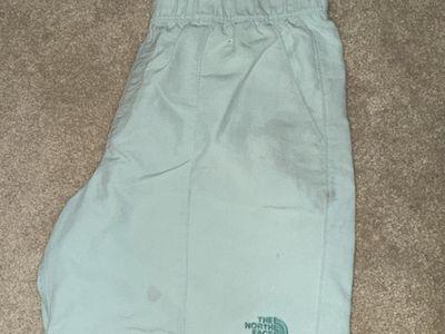 The North Face Men's Elastic Waist Shorts Light Mint Green Size Medium
