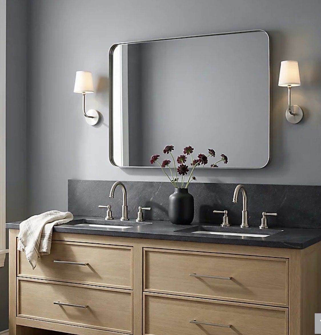 Dawson 1 Light Sconce in Brushed Nickel