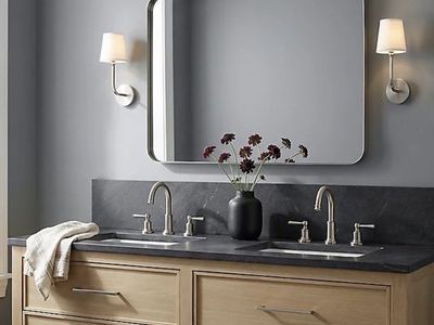 Dawson 1 Light Sconce in Brushed Nickel