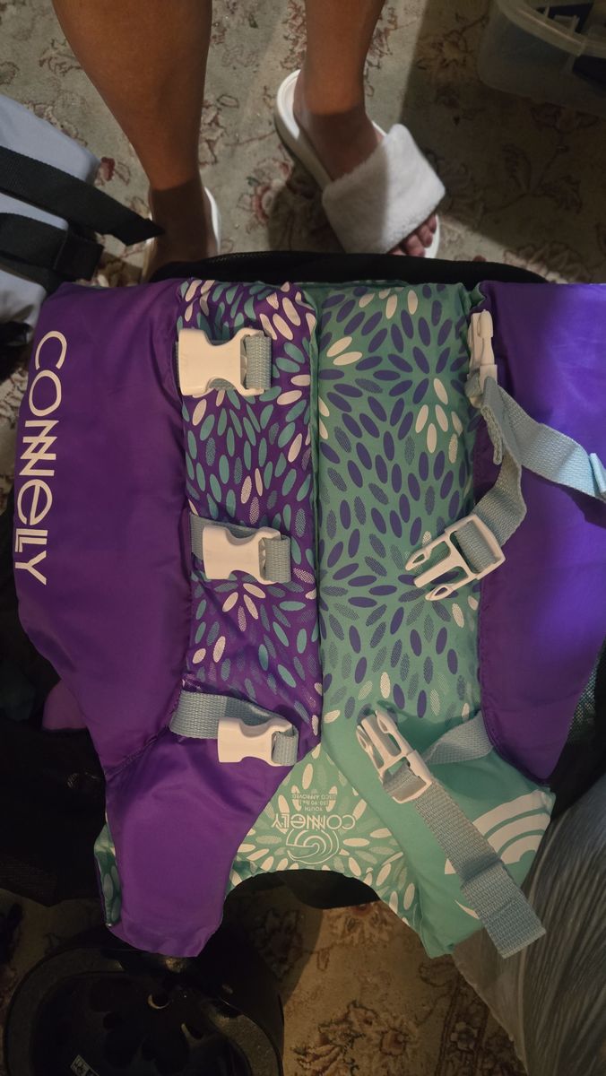 Two Kid's Life Vests Sized M Connelly