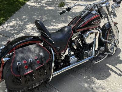 1998 Harley-Davidson Softail Custom | 19,740 Miles | Evo Engine | Saddlebags, Windshield