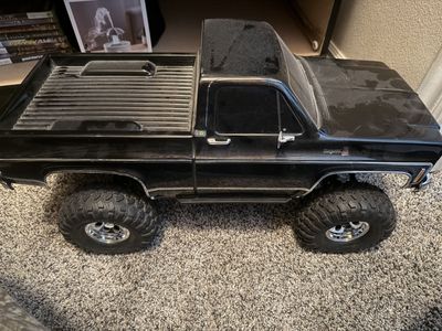 Traxxas TRX-4 Chevrolet K10 High Trail Edition Black