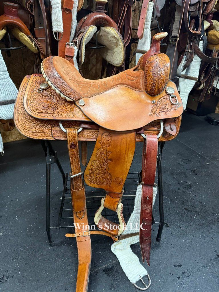 15.5" Circle Y - All around Saddle