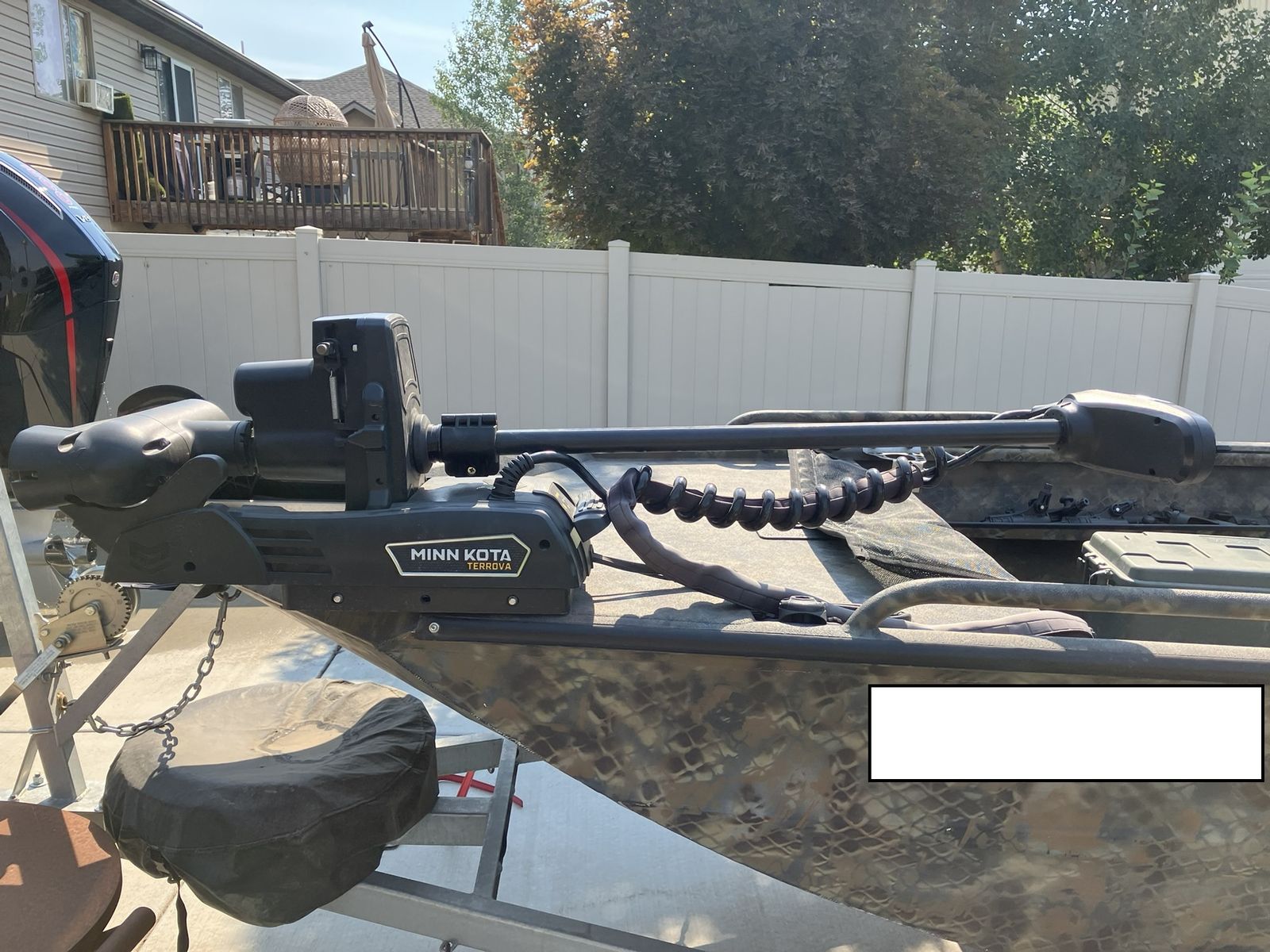 Minn Kota Terrova Quest 45" w/ Mega Down / Side Imaging - Great for Excel Duck Hunting Boat or Jon Boat