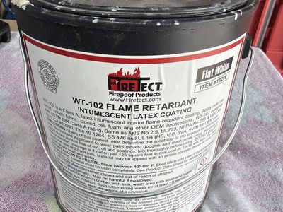 Flame retardant paint