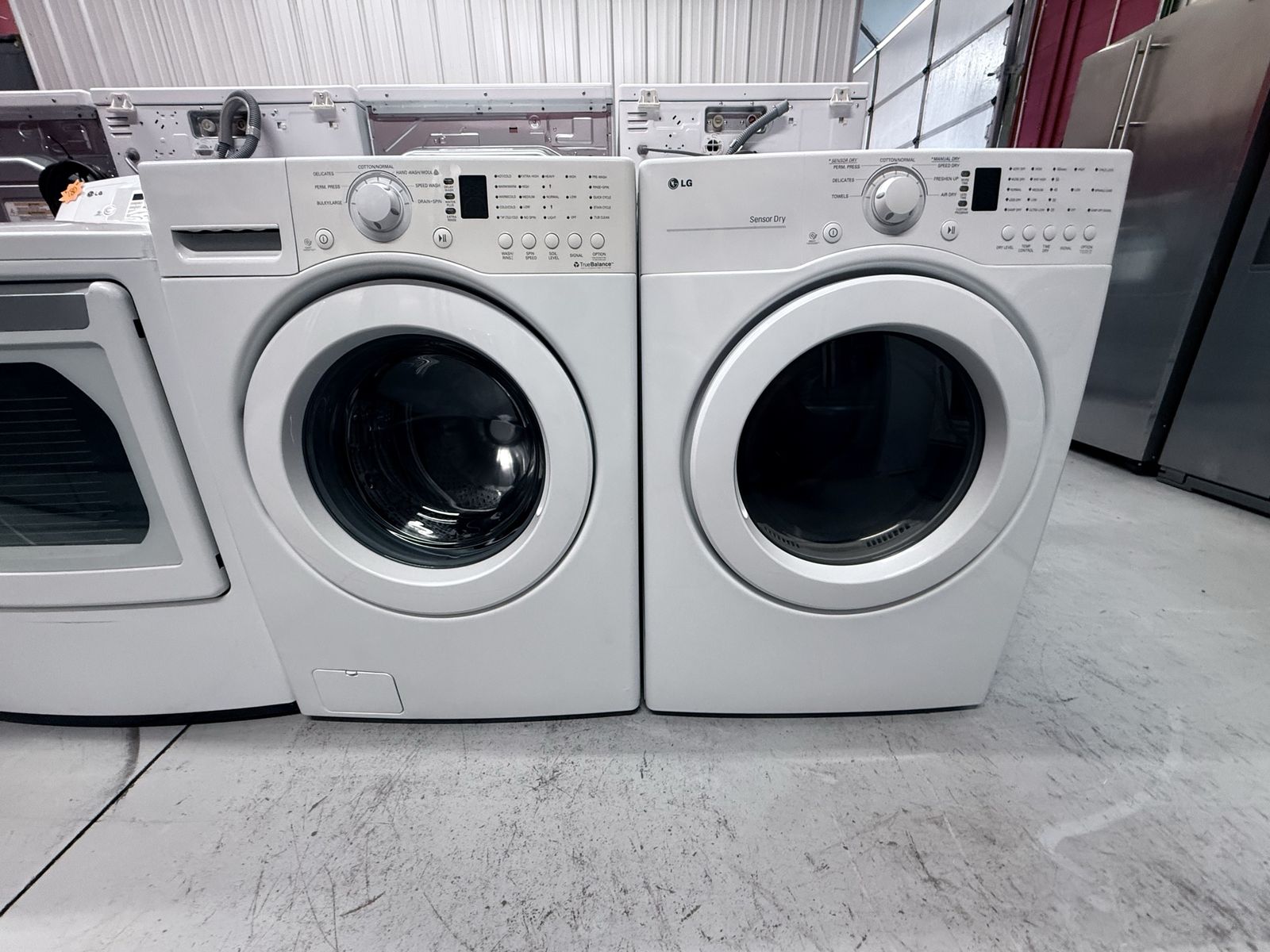 Matching White Ultra Capacity, Lg Washer & Dryer Set!(STACKABLE!)