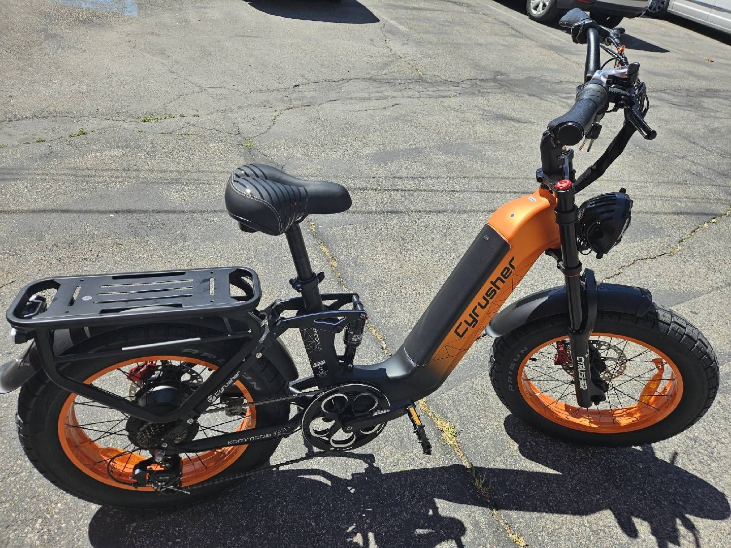 Cyrusher "Kommoda 3.0" E-Bike, Orange