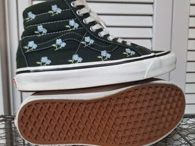 Nice Womens Vans Sk8-Hi 38-DX Florals Sz 7.5