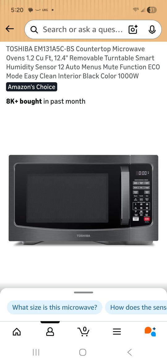 Toshiba microwave only works on a non gfi circuit