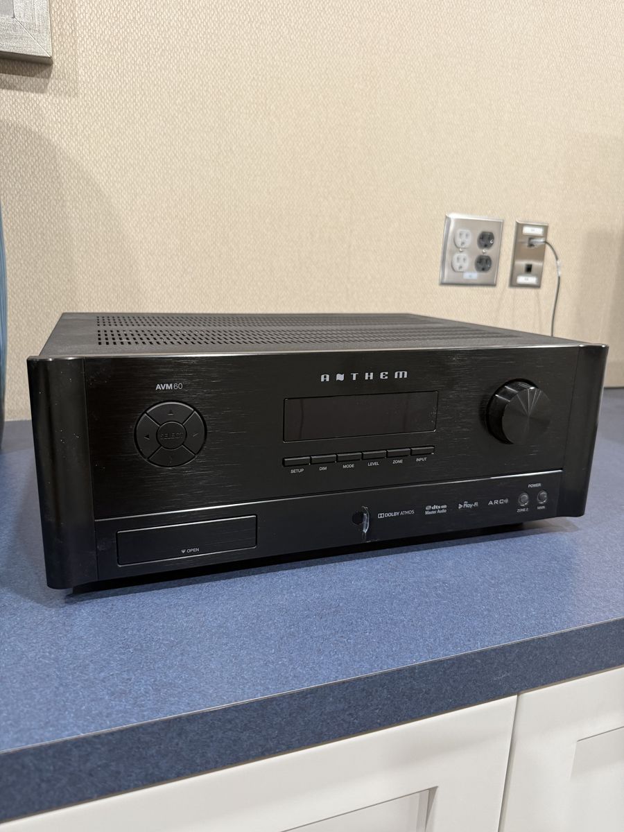 Anthem AVM60 11.2-Channel Home Theater AV Pre-Amplifier Processor with Dolby Atmos
