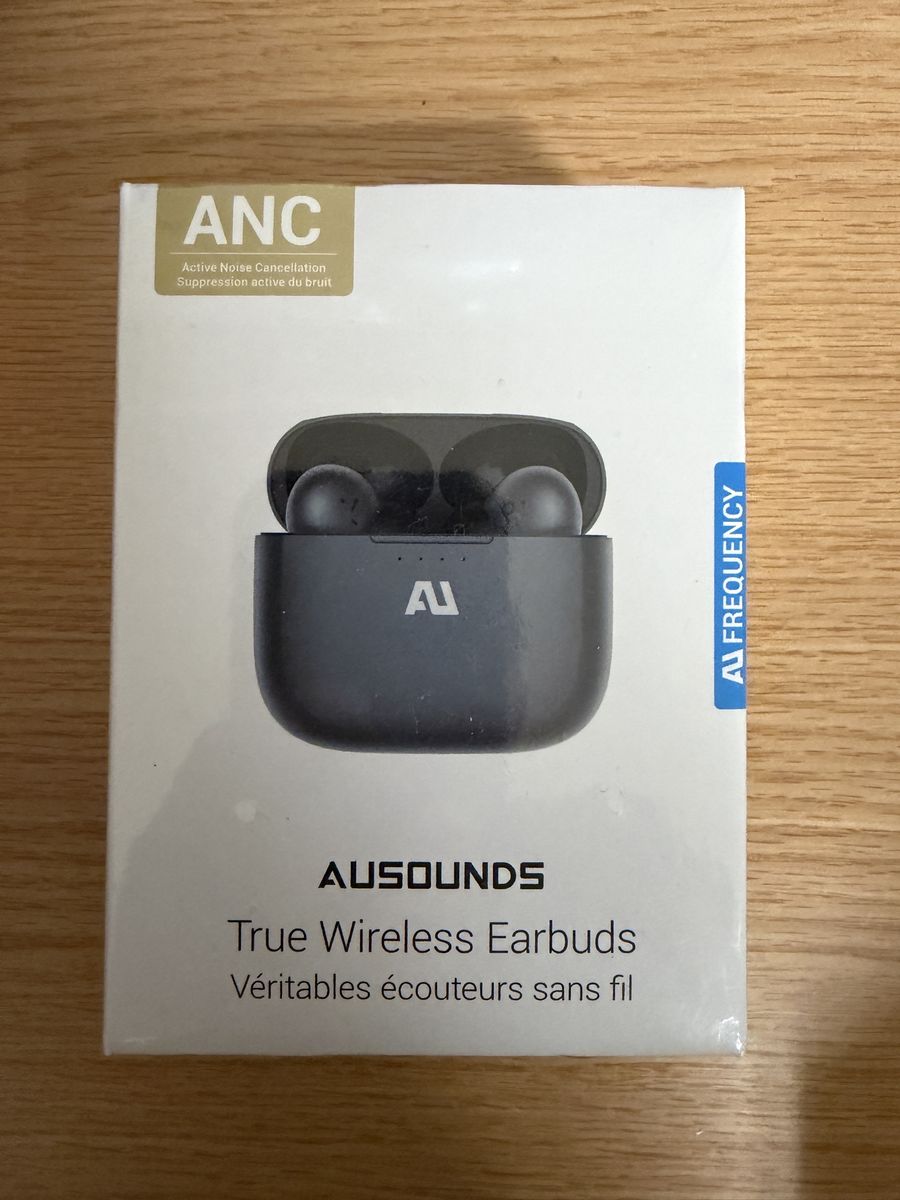 Ausounds True Wireless Earbuds with Active Noise Cancellation ANC
